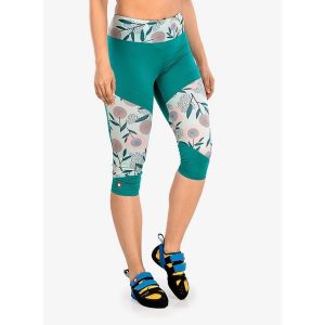 Legginsy wspinaczkowe damskie Ocun Rhea 3/4 Leggings -. Zielone legginsy Ocun, bez wzorów. Za 119,99 zł.