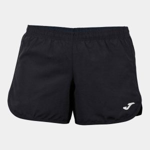 Szorty do biegania damskie Joma Ibiza krótkie. Czarne szorty JOMA, bez wzorów, sportowe. Za 90,20 zł.
