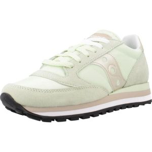 Buty SAUCONY JAZZ TRIPLE Zielony. Zielone buty trekkingowe Saucony, z syntetyku, bez zapięcia. Za 431,99 zł.