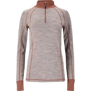 Damska koszulka termoaktywna Whistler Candee. Czerwone koszule nocne WHISTLER, bez wzorów, bez ramiączek. Za 277,50 zł.