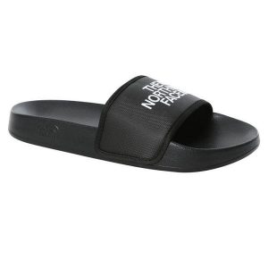 Klapki Damskie Base Camp Slide III. Czarne klapki The North Face, bez wzorów, bez obcasa. Za 250,99 zł.