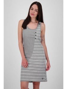 Alife and kickin Sukienka "Came" w kolorze szarym rozmiar: M. Szare sukienki Alife and Kickin, m, bez wzorów, sportowe, bez kołnierzyka, bez ramiączek, mini, sportowe. Za 82,99 zł.