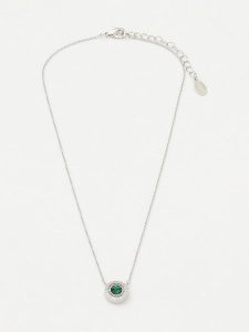 U.S. Polo Assn. Naszyjnik z elementem ozdobnym - dł. 38 cm rozmiar: onesize. Szare naszyjniki U.S. Polo Assn., z kryształem, metalowe. Za 65,99 zł.