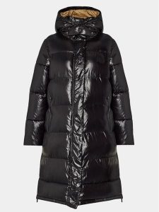 Invicta Płaszcz zimowy 4432613/D Czarny Regular Fit. Czarne płaszcze Invicta, na zimę, xs, bez wzorów, z syntetyku, bez kaptura. Za 969,99 zł.
