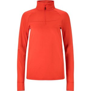 Damska koszulka termoaktywna z długim rękawem Whistler Blume. Brązowe koszule nocne WHISTLER, bez wzorów, bez ramiączek. Za 179,99 zł.