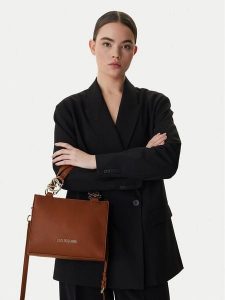 LOVE MOSCHINO Torebka JC4006PP1OLB0200 Brązowy. Brązowe torebki klasyczne LOVE MOSCHINO, bez wzorów, ze skóry, bez dodatków. Za 693,99 zł.