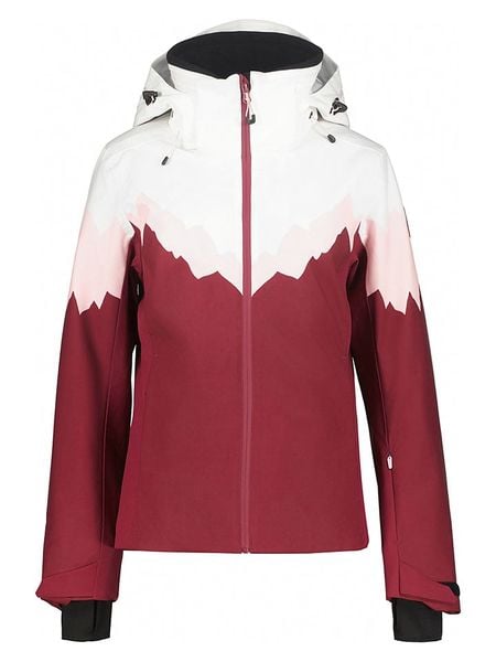 Icepeak Kurtka narciarska "Falkville" w kolorze czerwono-białym rozmiar: 38. Białe kurtki sportowe Icepeak, s, bez wzorów, bez kaptura, narciarskie. Za 479,76 zł.