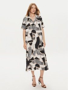 Joseph Ribkoff Sukienka letnia 242227 Kolorowy Relaxed Fit. Sukienki Joseph Ribkoff, na lato, bez wzorów, z syntetyku, bez kołnierzyka, bez ramiączek. Za 569,99 zł.