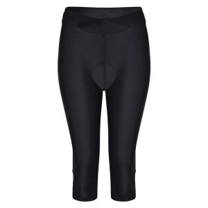 Damskie legginsy rowerowe Worldly. Brązowe legginsy Dare 2b, bez wzorów, długie. W wyprzedaży za 169,99 zł.