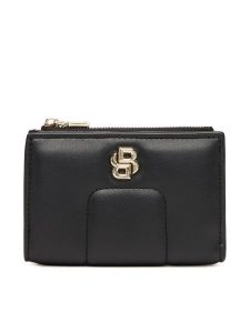 BOSS Portfel 50523669 Czarny. Czarne portfele Boss, bez wzorów, ze skóry. Za 215,99 zł.