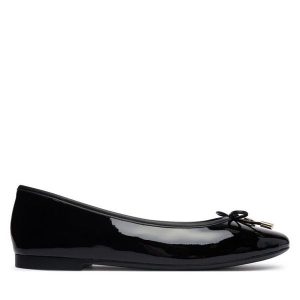 Baleriny Tommy Hilfiger. Czarne balerinki TOMMY HILFIGER, bez wzorów, bez obcasa, bez zapięcia. Za 409,99 zł.