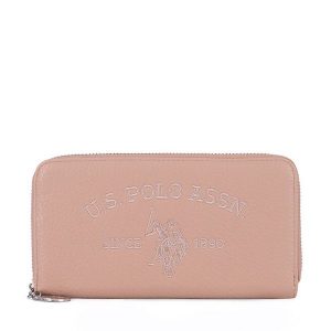 Portfel U.S. Polo Assn. Brązowe portfele U.S. Polo Assn., bez wzorów. Za 139,99 zł.