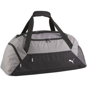 Torba Podróżna Team Goal Logo 55L. Szare torby podróżne i sportowe Puma, bez wzorów. Za 227,99 zł.
