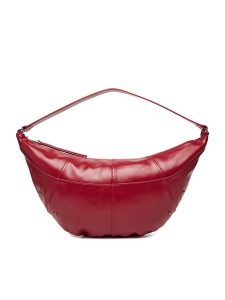 JENNY Torebka C-JEN-L-009-08 Czerwony. Czerwone torebki klasyczne Jenny, bez wzorów, z materiału, bez dodatków. Za 129,99 zł.