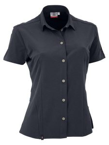 Maul Sport Koszula funkcyjna "Vilsalpsee" w kolorze granatowym rozmiar: 38. Niebieskie koszule Maul Sport, bez wzorów, z materiału, bez kołnierzyka, bez ramiączek. Za 109,00 zł.