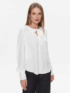 Vero Moda Bluzka Alva 10300577 Biały Regular Fit. Białe bluzki Vero Moda, s, bez wzorów, z syntetyku, bez kołnierzyka, bez ramiączek. Za 99,99 zł.