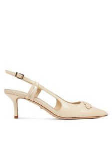 Marciano Guess Szpilki 5RGZ15 7287A Écru. Szpilki Marciano Guess, z aplikacjami, ze skóry, bez obcasa. Za 669,99 zł.