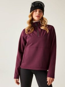 Dare 2b Bluza polarowa "Wander" w kolorze bordowym rozmiar: 34. Czerwone bluzy Dare 2b, bez wzorów, z polaru, bez kaptura. Za 104,64 zł.