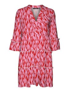 Vero Moda Sukienka w kolorze jasnoróżowo-różowym rozmiar: XS. Różowe sukienki Vero Moda, xs, bez wzorów, z wiskozy, bez kołnierzyka, bez ramiączek, mini. Za 87,95 zł.
