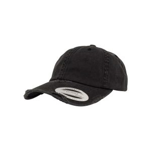 Czapka Flexfit low profile detroyed. Czerwone czapki FLEXFIT, bez wzorów, z bawełny. Za 131,50 zł.
