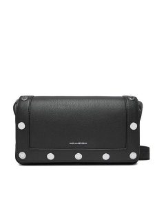 KARL LAGERFELD Torebka A4W30121 Czarny. Czarne torebki klasyczne KARL LAGERFELD, bez wzorów, ze skóry, bez dodatków. Za 669,99 zł.