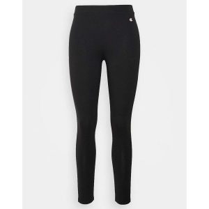 Legginsy Champion Black Damskie. Czarne legginsy Champion, bez wzorów, z bawełny. Za 89,33 zł.
