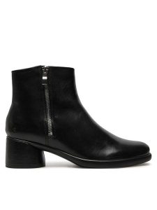 ECCO Botki Sculpted Lx 35 22247301001 Czarny. Czarne botki ecco, bez wzorów, ze skóry, bez obcasa, na słupku, bez zapięcia. Za 569,99 zł.