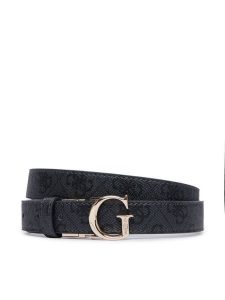 Guess Pasek BW9456 P6325 Czarny. Czarne paski Guess, z aplikacjami, ze skóry. Za 174,99 zł.