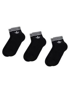 Adidas Skarpety krótkie Tref Ank Sck Hc EE1151 Czarny. Czarne skarpetki ADIDAS, bez wzorów, z materiału. Za 49,99 zł.