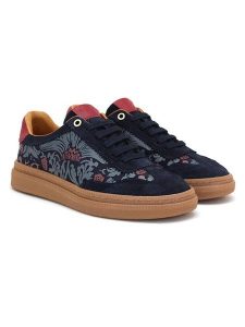 Goby Skórzane sneakersy w kolorze granatowym rozmiar: 39. Trampki Goby, bez wzorów, bez zapięcia. Za 280,45 zł.