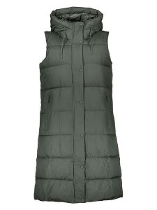 S.Oliver Kamizelka w kolorze ciemnozielonym rozmiar: 40. Zielone kamizelki s.Oliver, s, bez wzorów, bez kołnierzyka, bez ramiączek, bez kaptura. Za 152,62 zł.