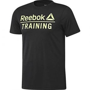 Koszulka sportowa damska Reebok Ree Training Spe. Czarne koszulki sportowe Reebok, bez wzorów, bez ramiączek. Za 132,00 zł.