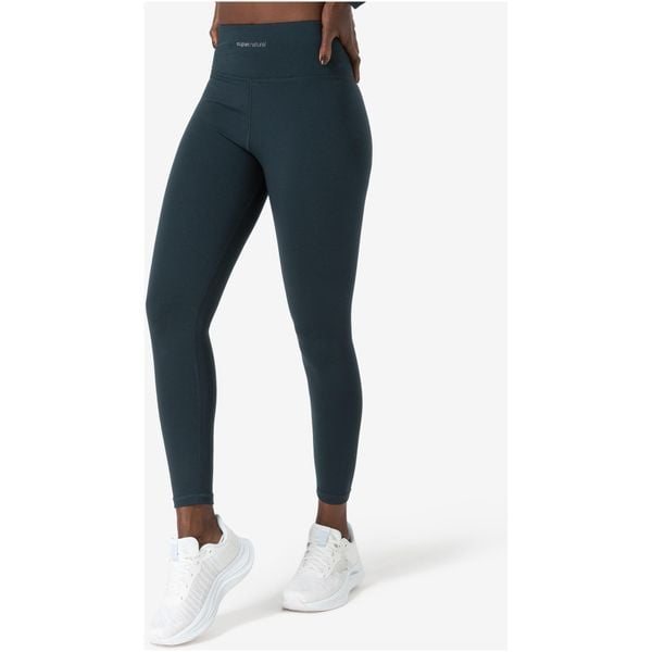 Legginsy damskie SUPER.NATURAL High Rise Tight. Niebieskie legginsy super.natural, bez wzorów. Za 349,99 zł.