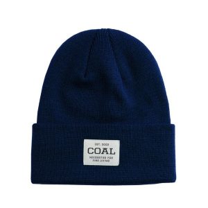 Czapka zimowa COAL UNIFORM midnight. Niebieskie czapki COAL, bez wzorów, sportowe. Za 29,00 zł.
