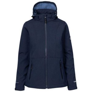 Kurtka Damska Christine DLX Soft Shell. Fioletowe kurtki Trespass, m, bez wzorów, z softshellu, bez kaptura. Za 366,99 zł.