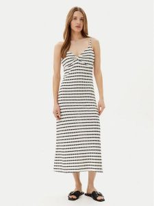 ONLY Sukienka letnia Eva 15346296 Écru Regular Fit. Kombinezony ONLY, na lato, xl, bez wzorów, z syntetyku, bez kołnierzyka, bez ramiączek. Za 99,99 zł.