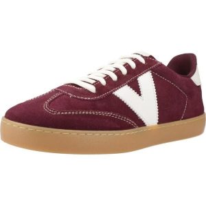 Buty VICTORIA 1126218V Bordeaux. Czerwone buty trekkingowe VICTORIA, z tkaniny, bez zapięcia. Za 295,99 zł.