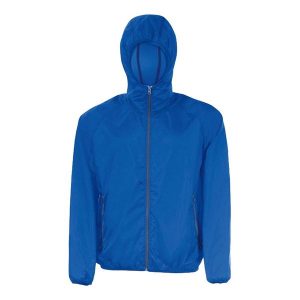 Wiatrówka Dla Dorosłych Unisex Shore. Niebieskie kurtki SOL'S, m, bez wzorów, bez kaptura. Za 119,99 zł.