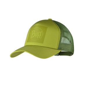 Czapka Buff Trucker Cap. Zielone czapki Buff, bez wzorów, sportowe. W wyprzedaży za 90,94 zł.