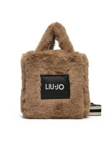 Liu Jo Torebka XS Tote TF5271 E0374 Beżowy. Brązowe torebki klasyczne Liu Jo, bez wzorów, z materiału, bez dodatków. Za 449,99 zł.