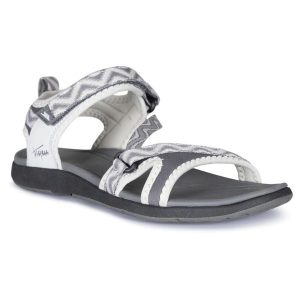 Trespass Ivy - Sandały damskie szare. Szare sandały Trespass, bez wzorów, bez obcasa, bez zapięcia. Za 261,99 zł.