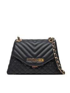Steve Madden Torebka Bvolt-2 SM13001705 Czarny. Czarne torebki klasyczne Steve Madden, bez wzorów, ze skóry, bez dodatków. Za 259,99 zł.