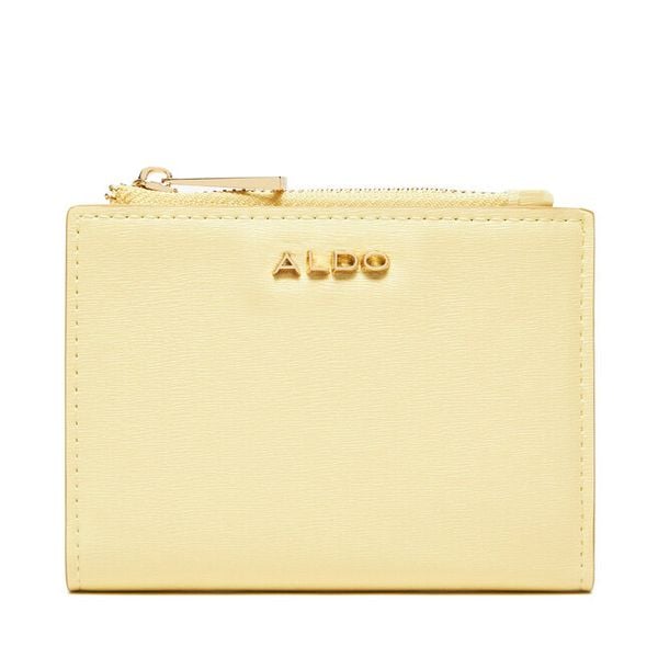 Portfel Aldo. Żółte portfele ALDO, bez wzorów. Za 99,99 zł.