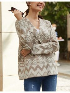 Milan Kiss Kardigan w kolorze beżowym rozmiar: S. Brązowe kardigany Milan Kiss. Za 130,99 zł.