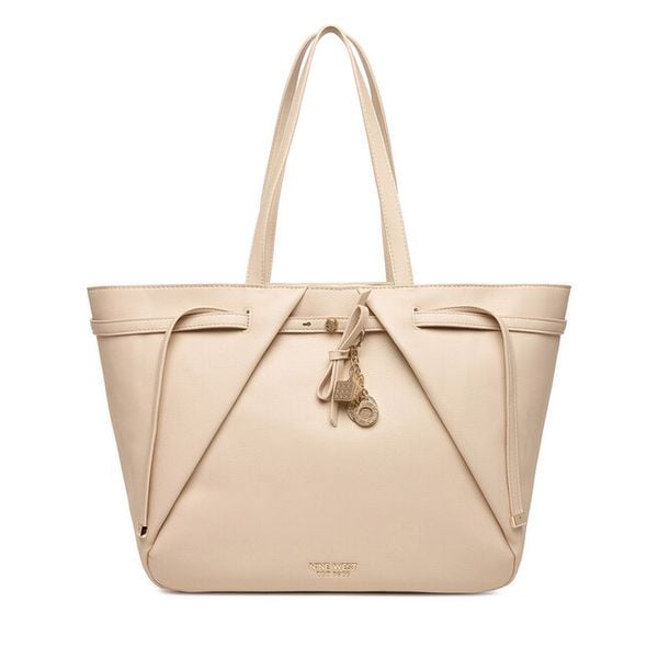 Torebka Nine West. Brązowe shopper bag Nine West, bez wzorów, bez dodatków. Za 249,99 zł.