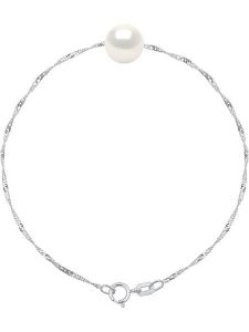 Pearline Srebrna bransoletka z perłą rozmiar: onesize. Białe bransoletki Pearline, z perłą, srebrne. Za 221,88 zł.