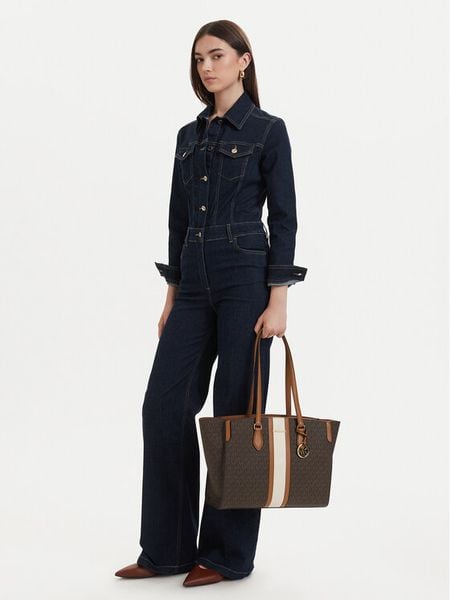 MICHAEL Michael Kors Torebka 30R6GQ6T7B Brązowy. Brązowe shopper bag MICHAEL Michael Kors, bez wzorów, ze skóry, bez dodatków. Za 674,99 zł.