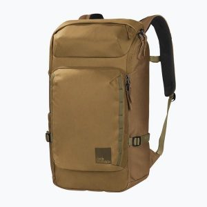 Plecak miejski Jack Wolfskin Dachsberg. Brązowe plecaki Jack Wolfskin. Za 289,99 zł.