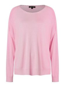 More & More Sweter w kolorze jasnoróżowym rozmiar: 46. Różowe swetry oversize More & More, s, bez wzorów, z wiskozy, bez ramiączek. Za 118,56 zł.