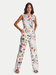 Swing Kombinezon 3AG01500 Kolorowy Regular Fit. Sukienki Swing, bez wzorów, z syntetyku, bez kołnierzyka, bez ramiączek. Za 649,99 zł.